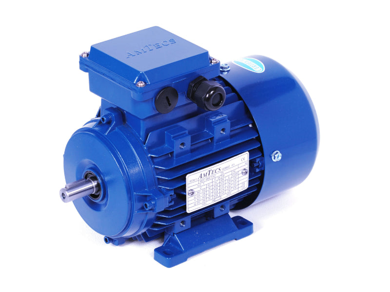 Amtecs 0.18kW (0.25HP) Three Phase Motor 2-Pole (3000 rpm) 63 Frame - Aluminium