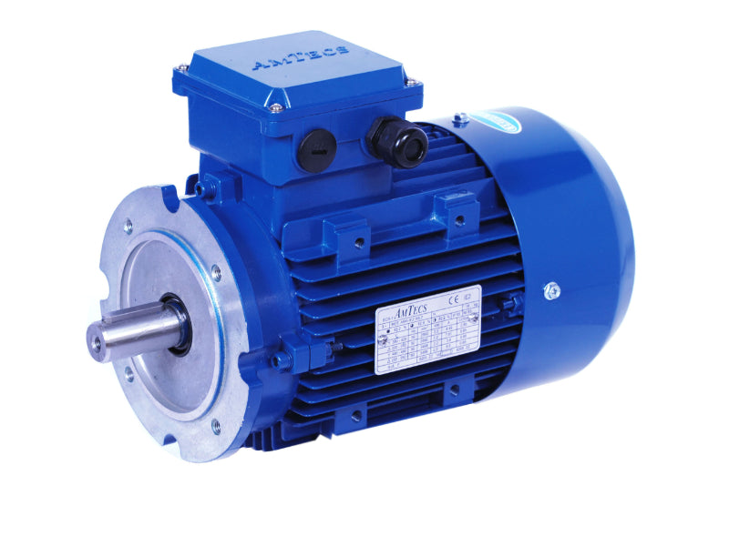 Motor trifásico Amtecs de 1.1kW (1.5HP) 4 polos (1500 rpm) de 90 bastidor