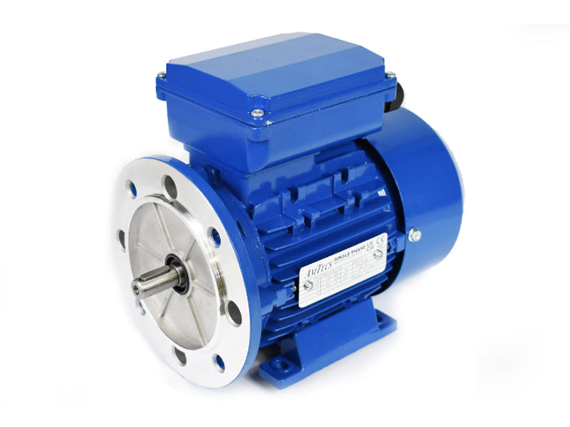 Однофазный электродвигатель Amtecs 1,5 кВт (2 л.с.), 4-полюсный (1500 об/мин), типоразмер 90, с постоянно подключенным конденсатором